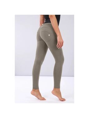 FREDDY WR.UP KHAKI Olive GREEN SKINNY leggings Sz S